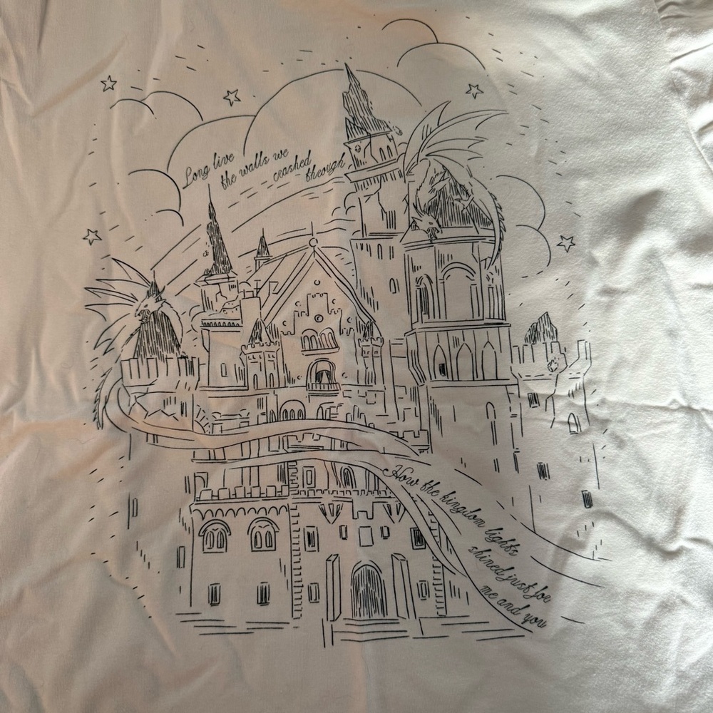 Taylor Swift Speak Now Baby Tee XL NWT - Picture 2 of 9